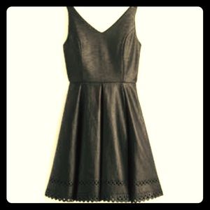 SOLD!   Collective Concepts Rowyn LazerCut Black Dress